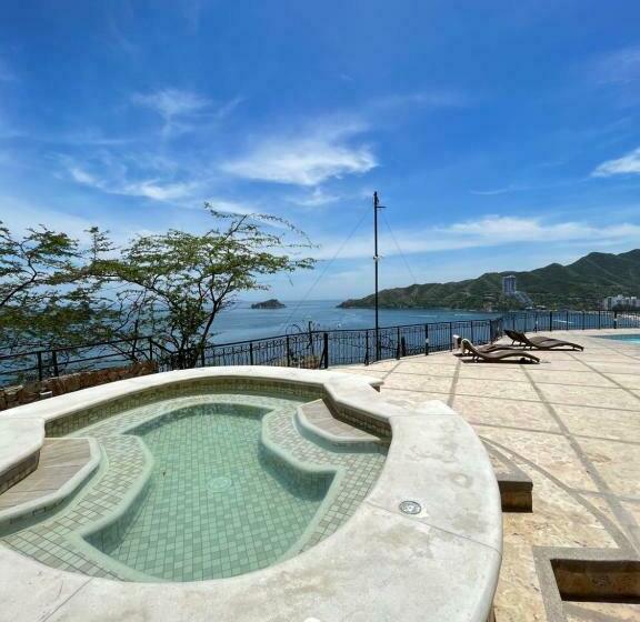 Апартаменты 1 Спальня Вид на Море, Edificio El Peñon Del Rodadero Apartamento Playa Rodadero