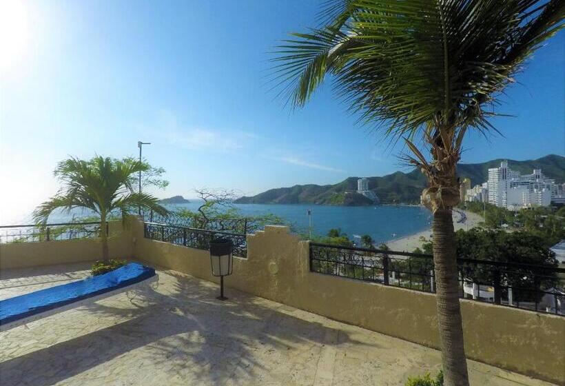 Апартаменты 1 Спальня Вид на Море, Edificio El Peñon Del Rodadero Apartamento Playa Rodadero
