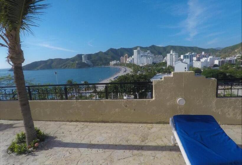 Апартаменты 1 Спальня Вид на Море, Edificio El Peñon Del Rodadero Apartamento Playa Rodadero