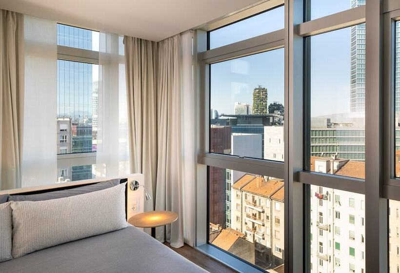اتاق استاندارد با چشم‌انداز شهر, Innside By Meliá Milano Torre Galfa