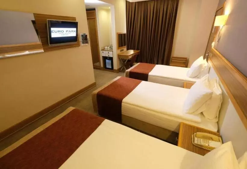 اتاق استاندارد سه نفره, Euro Park Hotel Bursa