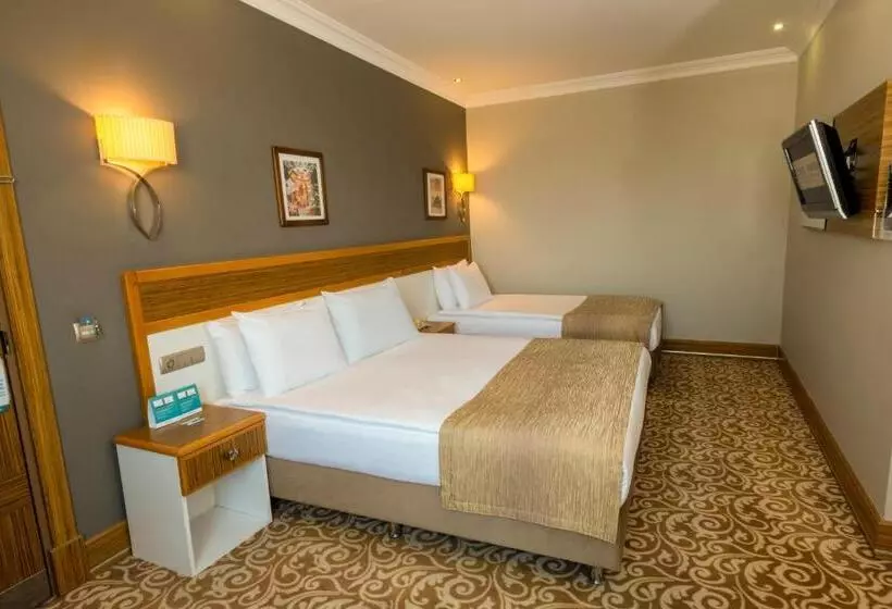 اتاق ساده سه‌ نفره, Euro Park Hotel Bursa