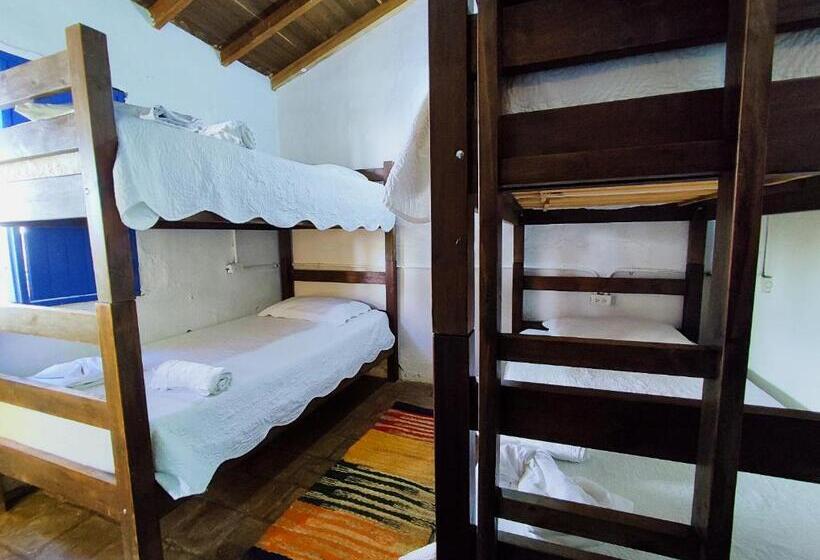 이코노이 4인룸, Hostel Trip Monkey Barichara