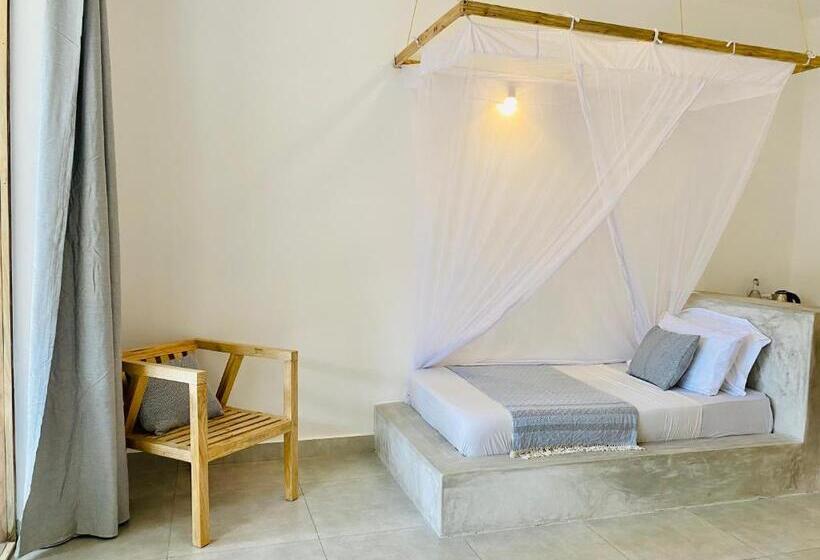 带露台的豪华间, Badolina Bungalows