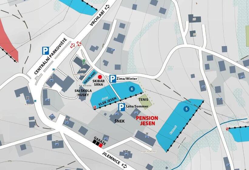 스탠다드 룸 산 전망, Pension Jesen