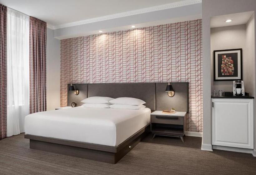 适合残疾人士使用的带超级大床的标准间, Hyatt Centric Downtown Minneapolis