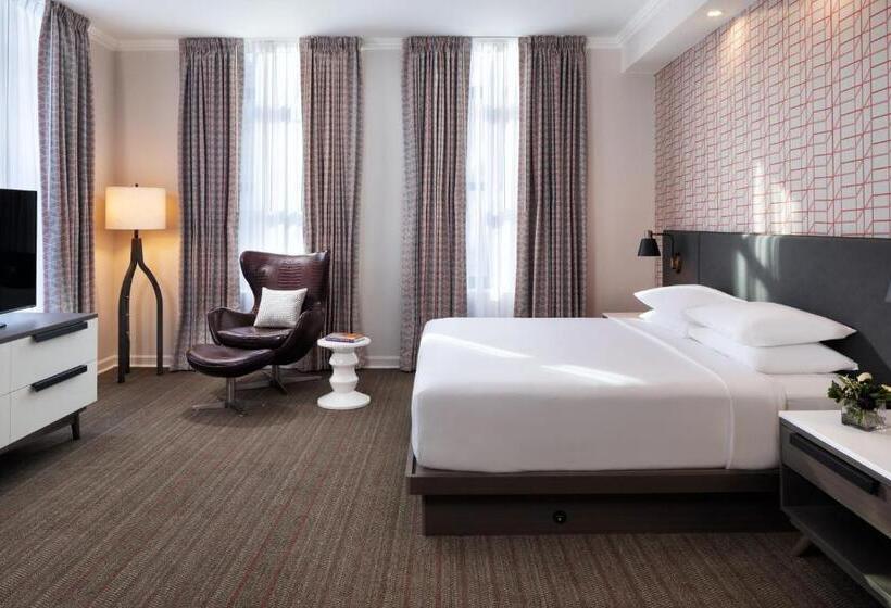 带大床的豪华间, Hyatt Centric Downtown Minneapolis