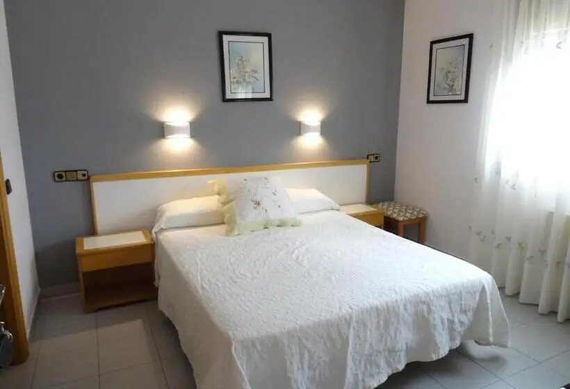 اتاق استاندارد با تخت دوبل, Hostal Pirineos Ainsa