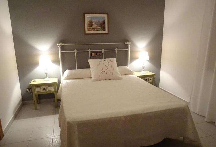 标准间带双人床, Hostal Pirineos Ainsa