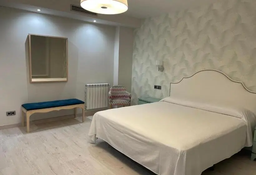 اتاق سوپریور با تخت بزرگ, Hostal Pirineos Ainsa