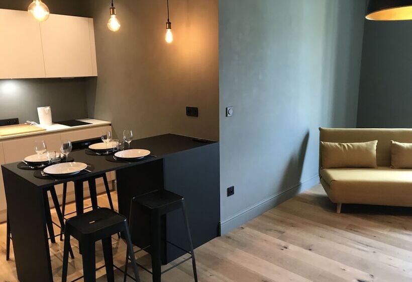 침실 1개 발코니 아파트, Les Terrasses De Padoue