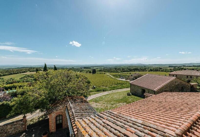 דירת חדר נוף לבריכה, Borgo Villa A Sesta