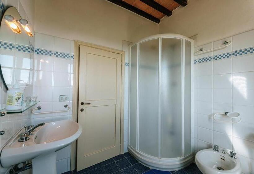 דירת חדר נוף לבריכה, Borgo Villa A Sesta