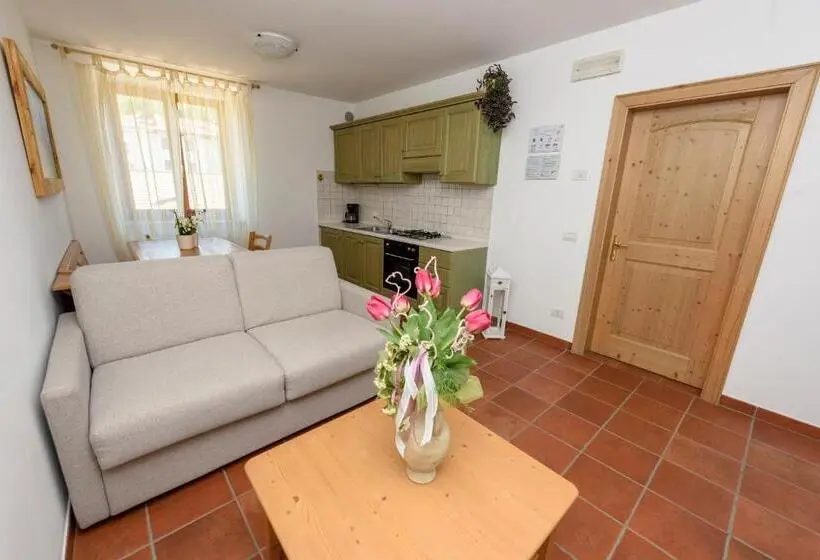 １ベッドルームアパートメント, Agritur La Pieve