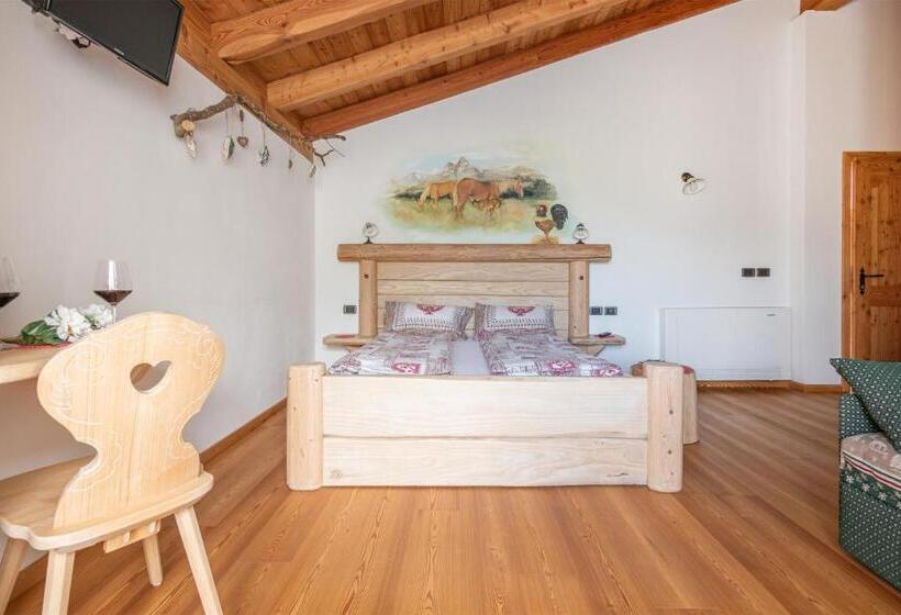 חדר סטנדרט, Agriturismo Maso Grisun