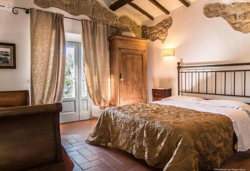 إستديو قياسى مزود بشرفة, Bio Agriturismo Poggio Aione