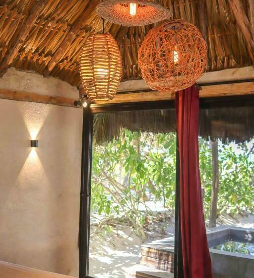 کلبه دلوکس, Casa Mate Beachfront Cabañas El Cuyo