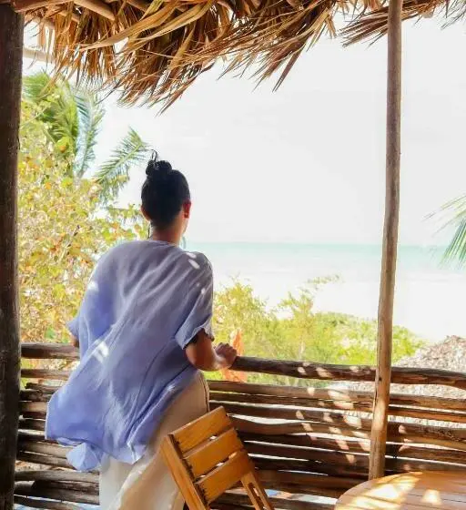 オーシャンビュースーペリアースイート, Casa Mate Beachfront Cabañas El Cuyo