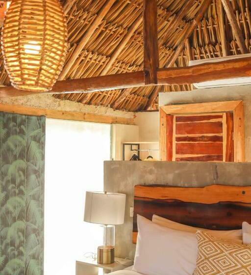 קוטג' דלוקס, Casa Mate Beachfront Cabañas El Cuyo