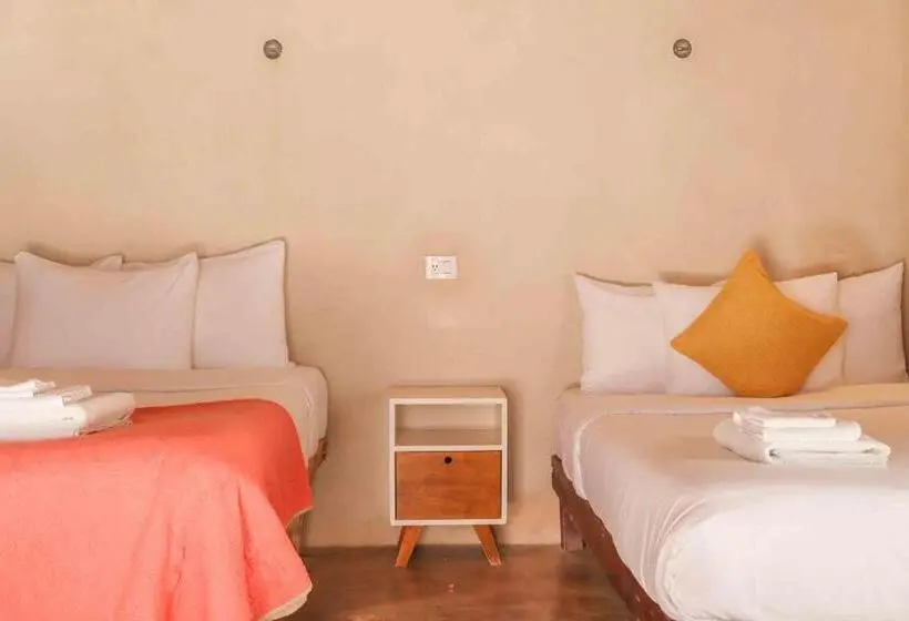 キャビン, Casa Mate Beachfront Cabañas El Cuyo