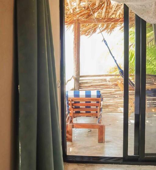 سوییت سوپریور با چشم‌انداز دریا, Casa Mate Beachfront Cabañas El Cuyo