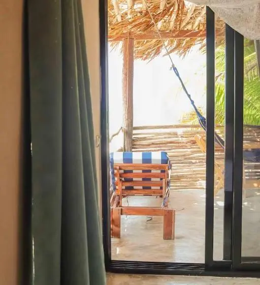 オーシャンビュースーペリアースイート, Casa Mate Beachfront Cabañas El Cuyo
