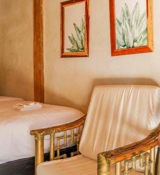 חדר סטנדרט נוף לגינה, Casa Mate Beachfront Cabañas El Cuyo