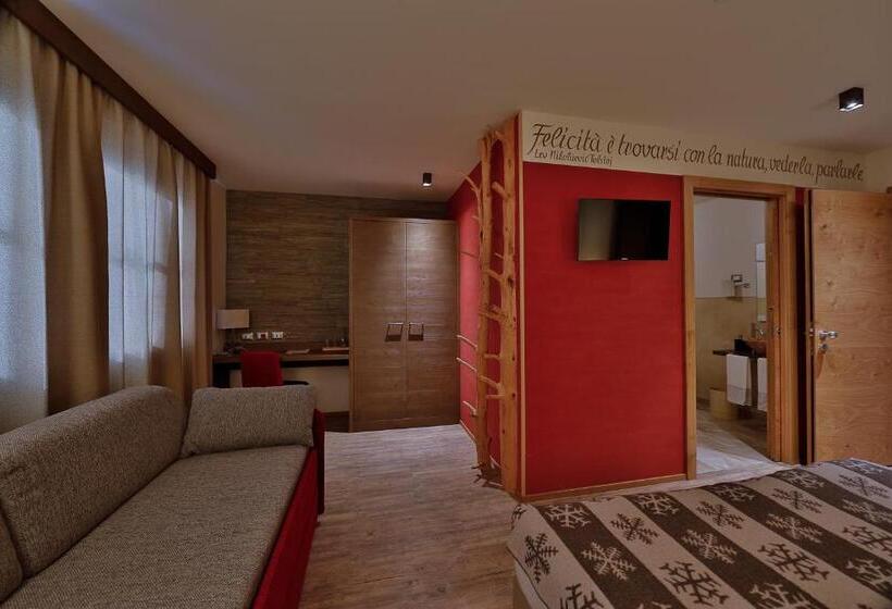 חדר סטנדרט לשלושה, Chalet Tovel   Mountain Lake