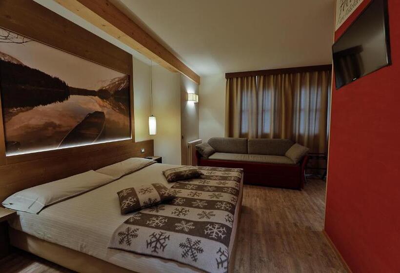 חדר סטנדרט לשלושה, Chalet Tovel   Mountain Lake