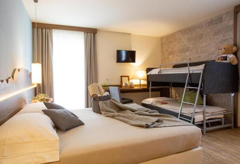 חדר סטנדרט לשלושה, Chalet Tovel   Mountain Lake