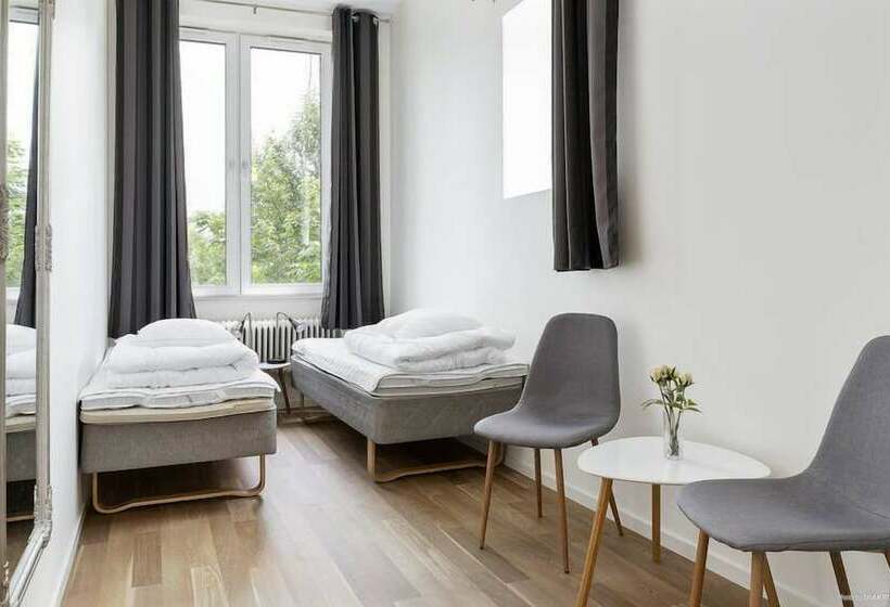 חדר סטנדרט חדר אמבטיה משותף, Alkoven Logi