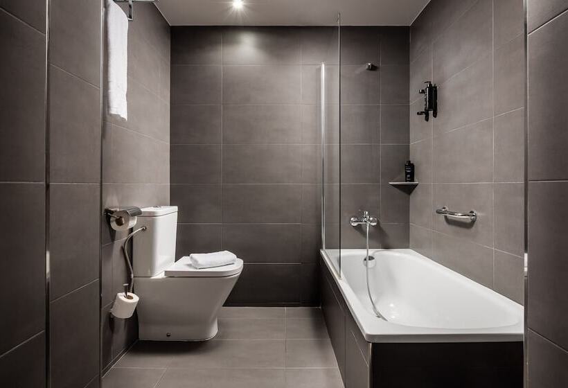 带城市景观的标准间, Bypillow Mothern