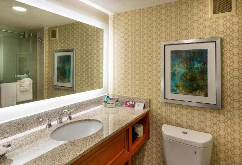 اتاق اجرایی با تخت بزرگ, Doubletree By Hilton Fort Myers At Bell Tower Shops