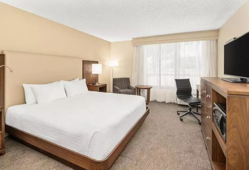 اتاق استاندارد با تخت بزرگ برای معلولان, Doubletree By Hilton Fort Myers At Bell Tower Shops
