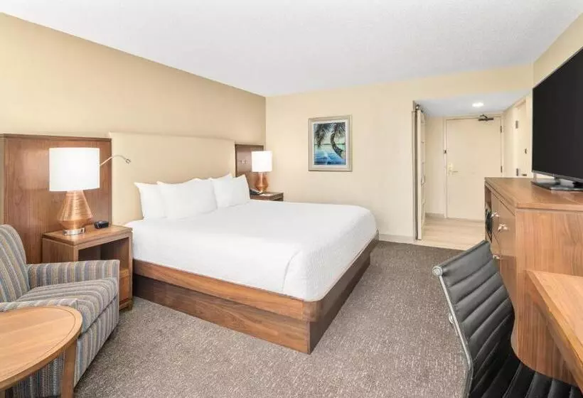 اتاق استاندارد با تخت بزرگ برای معلولان, Doubletree By Hilton Fort Myers At Bell Tower Shops