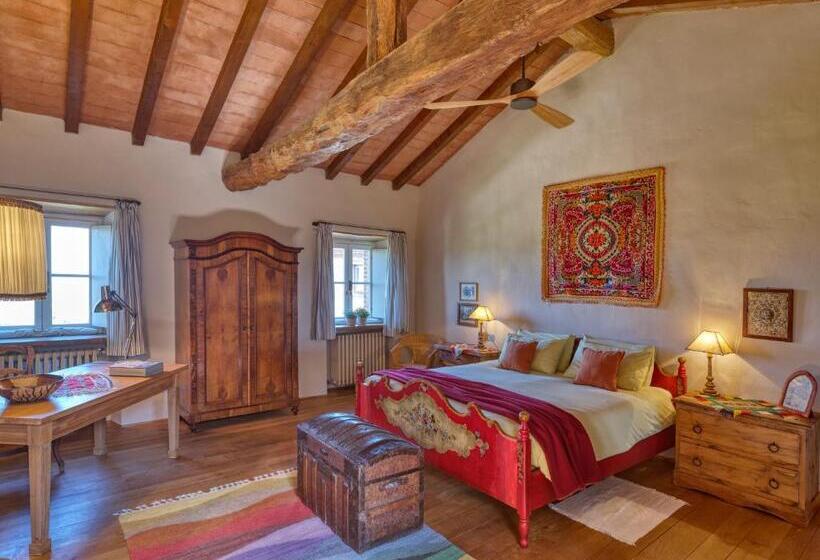 庭の見える１ベッドルームアパートメント, Il Castello Di Tassara