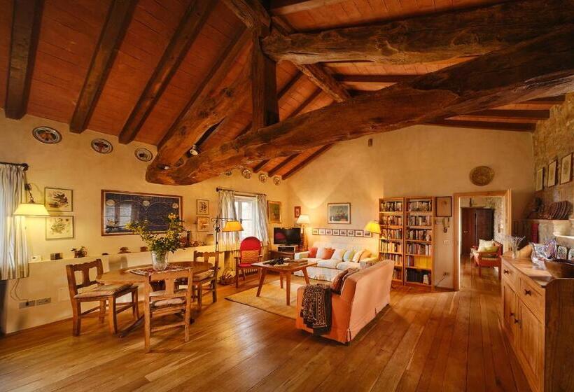 庭の見える１ベッドルームアパートメント, Il Castello Di Tassara