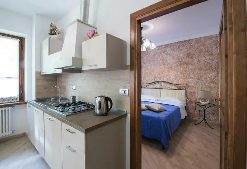 １ベッドルームのデラックスアパートメント, Agriturismo Quata Country House