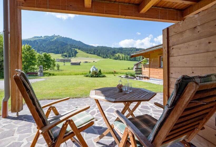 آپارتمان 1 خوابه با تراس, Romantik Pension Lehrberg