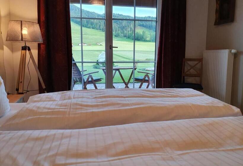 침실 1개 테라스 아파트, Romantik Pension Lehrberg