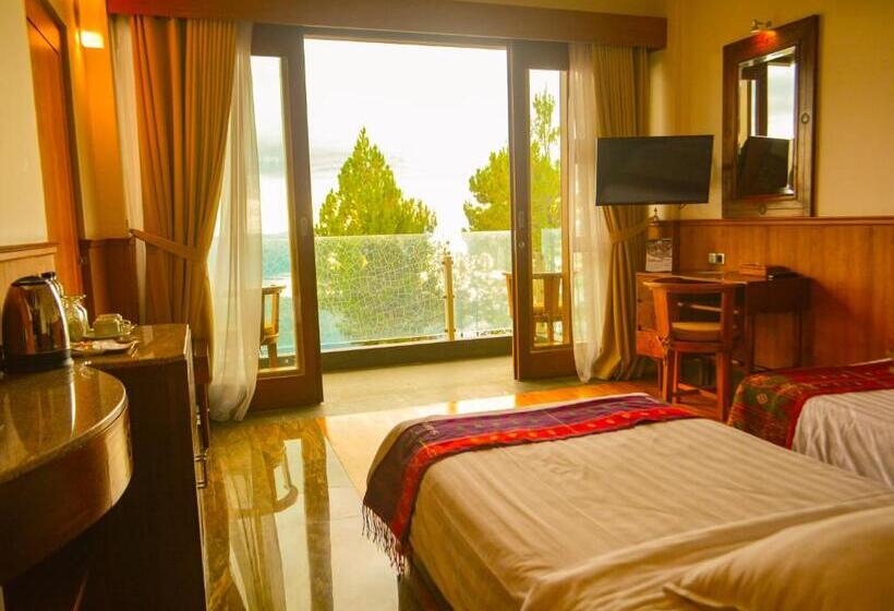 غرفة ديلوكس ذات إطلالة, Taman Simalem Resort