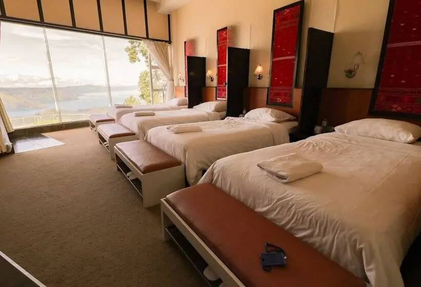 景色の見えるデラックスルーム, Taman Simalem Resort