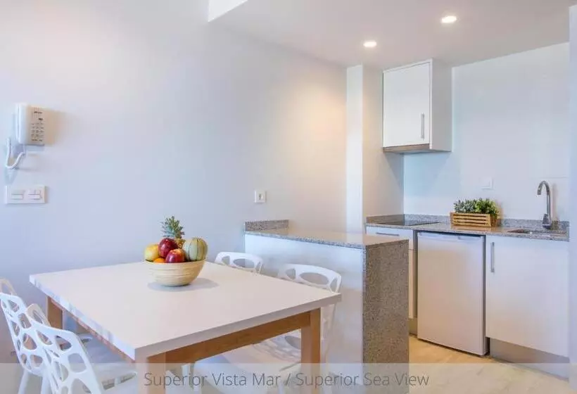 آپارتمان سوپریور 1 خوابه با چشم‌انداز دریا, Apartamentos La Era Park
