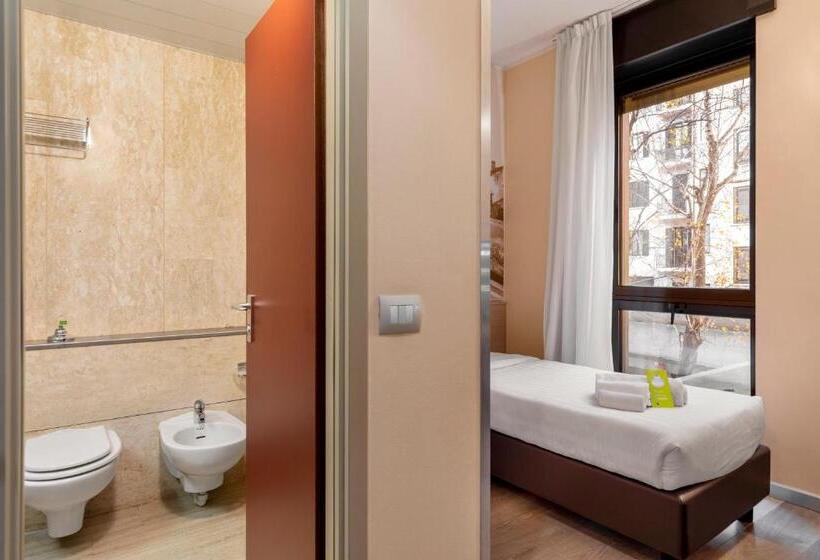 اتاق استاندارد یک نفره, B&b Hotel Milano Portello