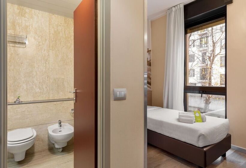 اتاق استاندارد یک نفره, B&b Hotel Milano Portello