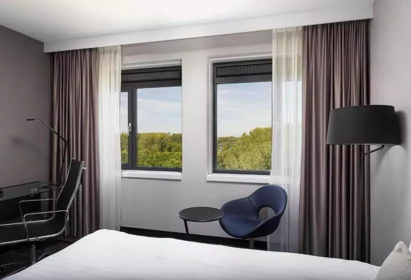 اتاق سوپریور با تخت بزرگ, Courtyard By Marriott Amsterdam Airport