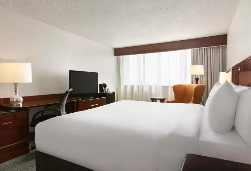キングサイズベッドのスタンダードルーム, Travelodge By Wyndham Quebec City Hotel & Convention Centre
