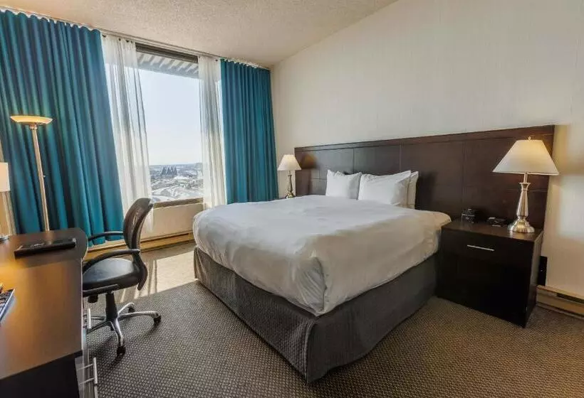 キングサイズベッドのエクゼクティブ, Travelodge By Wyndham Quebec City Hotel & Convention Centre