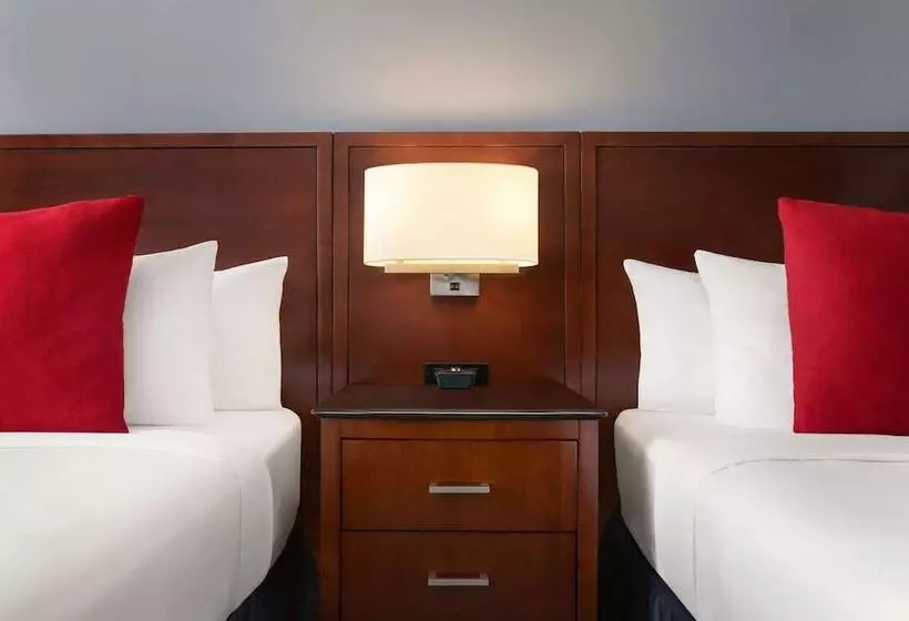 ２ダブルベッドのスタンダードルーム, Travelodge By Wyndham Quebec City Hotel & Convention Centre