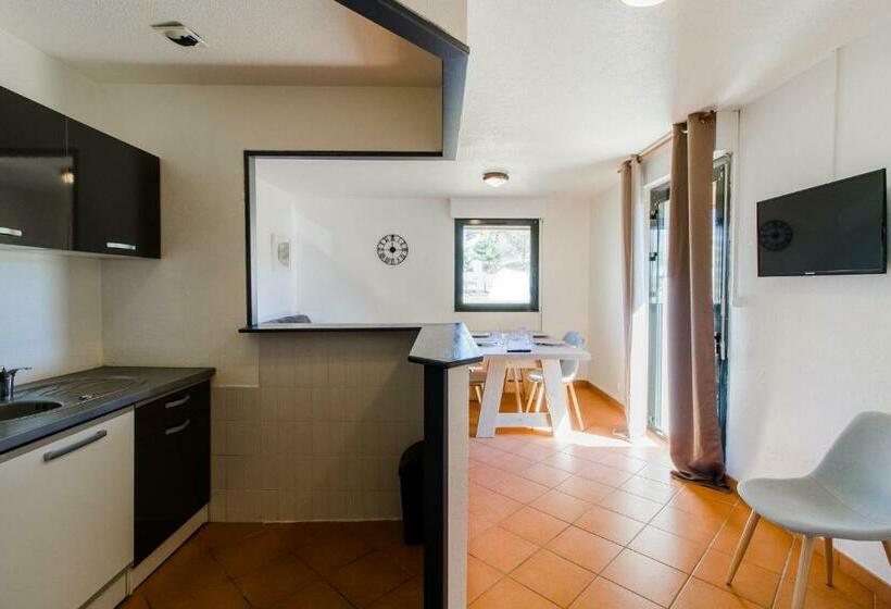 Семейное Студио, Appart Hôtel Les Lofts Du Grand Lac De Lozère